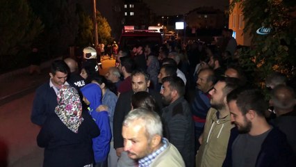 6 katlı bir binada çatlaklar meydana geldi, bina sakinleri tahliye edildi