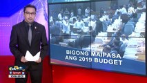 2019 nat'l budget, bigong maipasa ng Kamara