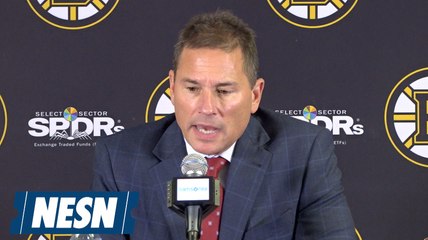 Bruce Cassidy Bruins vs. Oilers October 11 Postgame Press Conference