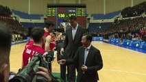 Ex-NBA star Yao Ming attends basketball friendly in N. Korea