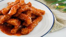 Fried Spare Ribs with Ketchup: An appetizing dish which tastes sweet and sour. #VideofromChina #NoTakeouts
