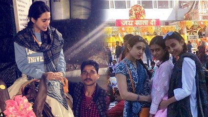 Sara Ali Khan ने ऐसे किए माता Vaishno Devi के दर्शन, शेयर किया वीडियो | Boldsky