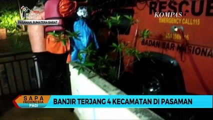Banjir Terjang 4 Kecamatan di Pasaman Sumbar