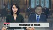 Pres. Moon holds several interviews with European media