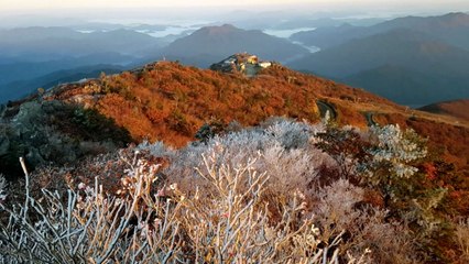 [영상] 덕유산 국립공원 올가을 첫 상고대 관측 / YTN