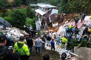 Landslide kills 11 in central Colombian town