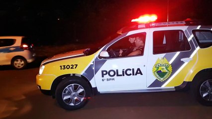 Família é feita refém por bandidos armados no Santa Felicidade