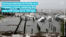 Hurricane Michael Struck Florida With Up To 155 MPH Winds