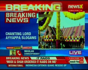 Download Video: Kerala Sabarimala Protest- Protest continues as Pandalam royal family begins fast