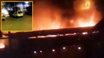 Uttar Pradesh : Major Fire Breaks out in Garage in Kanpur, Watch Video | Oneindia News