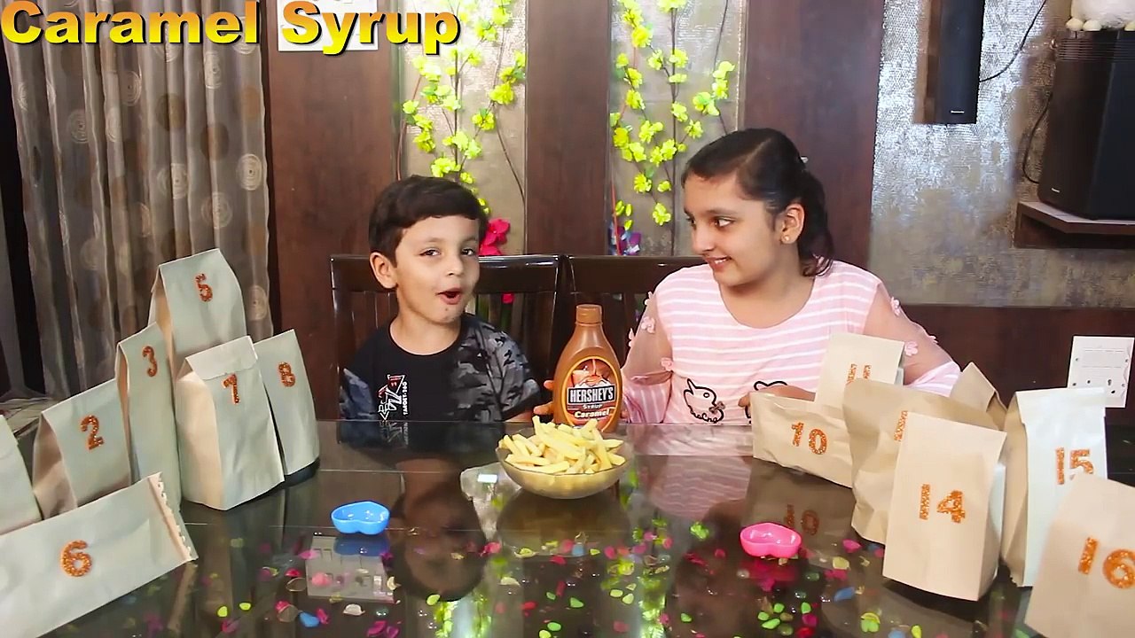 FINGER CHIPS CHALLENGE #Fun #Kids #Bloopers || Aayu and Pihu Show