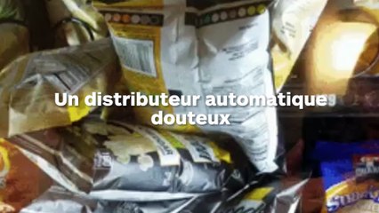 Ce distributeur vend des paquets de chips complètement illégaux, découvrez pourquoi !