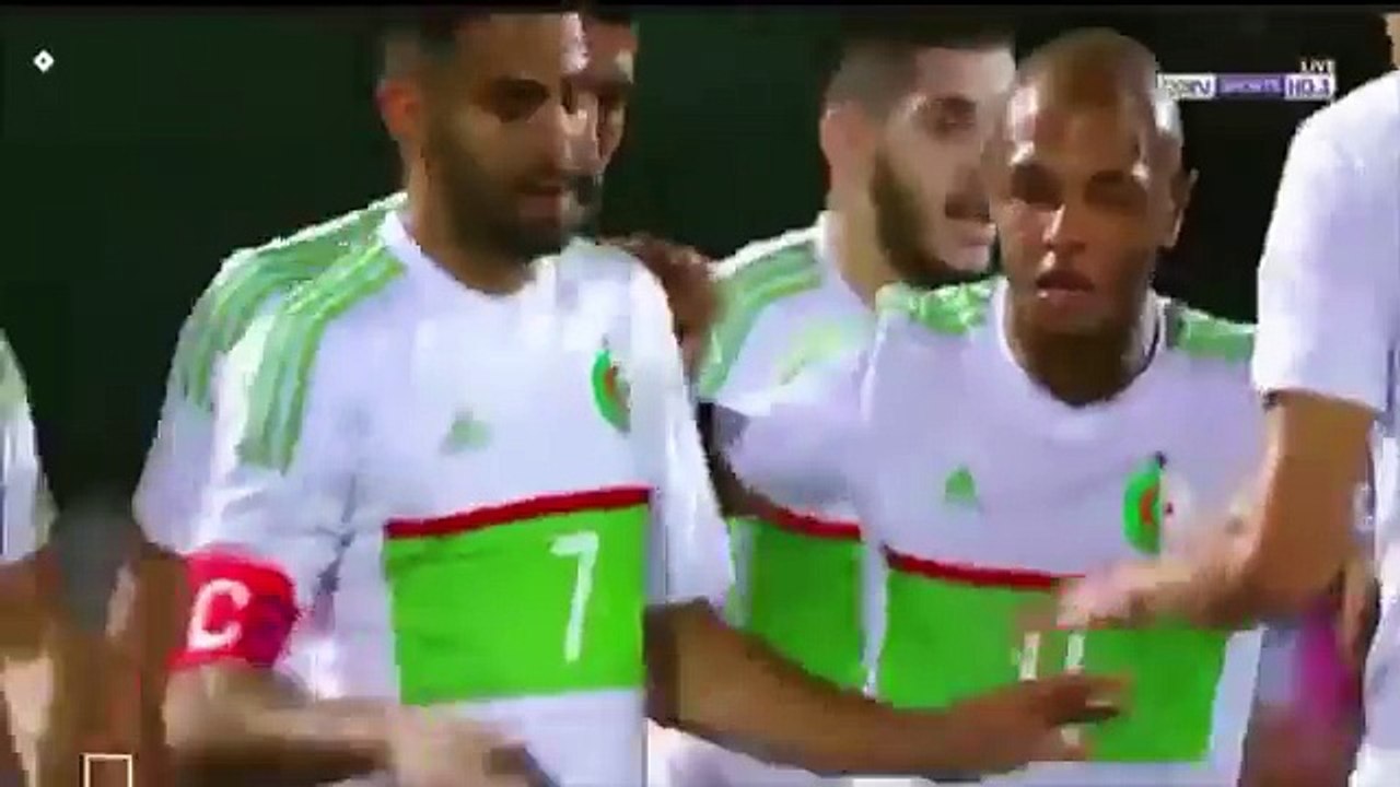 اهداف مبارة الجزائر 2-0 البنين - و جنون حفيظ دراجي - هدف بونجاح العالمي "12-10-2018"