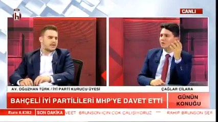 İyi Parti kurucusu canlı yayında MHP'ye geçti