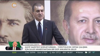 #CANLIYAYIN AK Parti Sözcüsü Ömer Çelik açıklama yapıyor