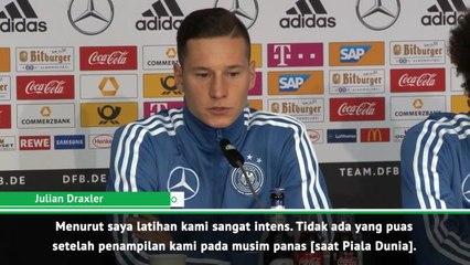 Jerman Masih Mencoba Bangkit Dari Kekecewaan di Piala Dunia - Draxler