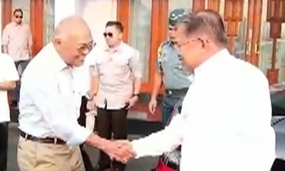 Wapres JK dan Sekjen PBB Pantau Penanganan Gempa Sulteng