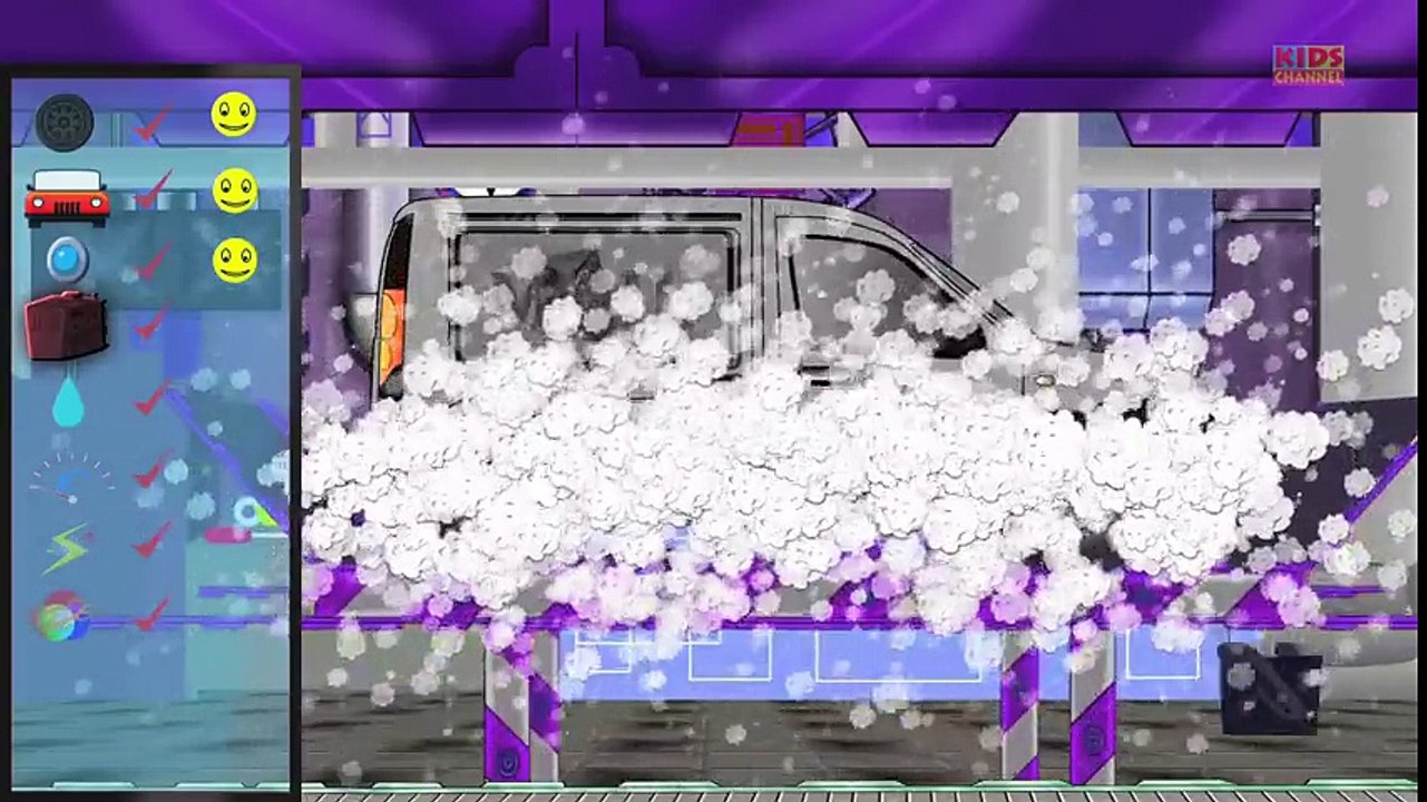 Tv cartoons movies 2019 Mail Truck Repair   Car Garage   Car Service