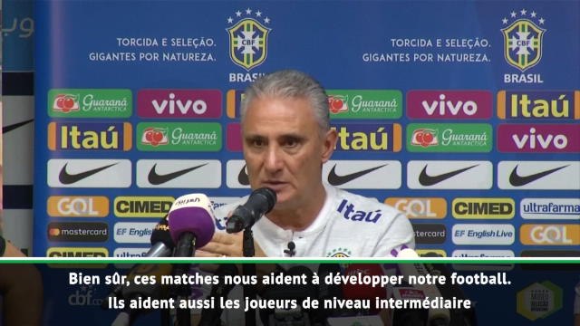 Brésil - Tite : Ces matches amicaux sont très utiles