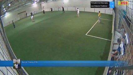 But de Thierry (7-8) - Pompiers de Chauvigny Vs Les Maisons Traditions - 11/10/18 20:00 - LIGUE 2