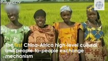What achievements have been made in cultural and people-to-peopleexchanges between China and Africa over the past three years? #FOCAC