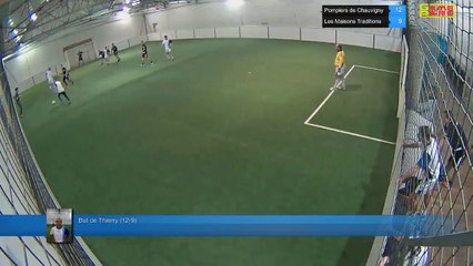 But de Thierry (12-9) - Pompiers de Chauvigny Vs Les Maisons Traditions - 11/10/18 20:00 - LIGUE 2