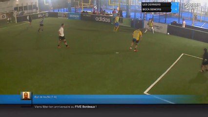 But de toufik (1-4) - LES DERNIERS Vs BOCA SENIORS - 11/10/18 21:30 - Bordeaux Soccer Park