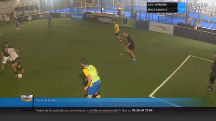 Faute de Lyonel - LES DERNIERS Vs BOCA SENIORS - 11/10/18 21:30 - Bordeaux Soccer Park