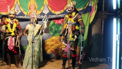 Heroine appears on Stage in drama | Chinna karuppu Periya karuppu drama