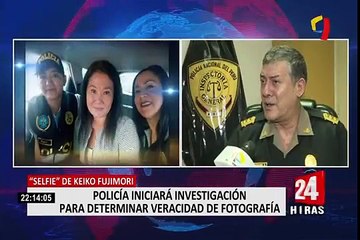 ‘Selfie’ de Keiko: Policía iniciará investigación para determinar veracidad de foto