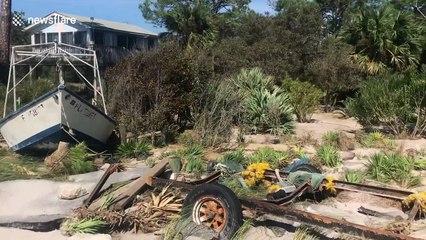 Hurricane Michael wreaks havoc in Florida coastal area