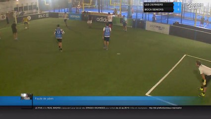 Faute de julien - LES DERNIERS Vs BOCA SENIORS - 11/10/18 21:30 - Bordeaux Soccer Park
