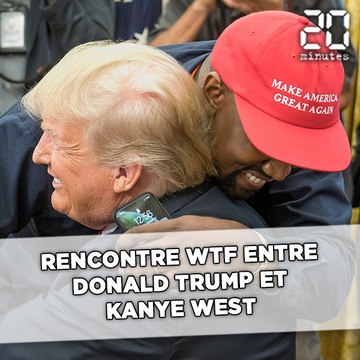 Rencontre WTF entre Kanye West et Donald Trump à la Maison Blanche