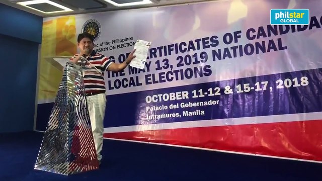 Gadon explains delay in COC filing