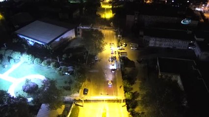 Bursa Sokaklarında 'Çökertme 1' Operasyonu...uygulama Havadan Görüntülendi