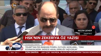 HSK’nın Nedim Şener’e yanıtı gündemde