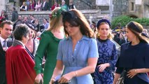 Cressida Bonas arrives for Princess Eugenie’s wedding