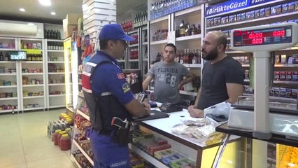 Manisa Jandarmadan İçki ve Sigara Denetimi