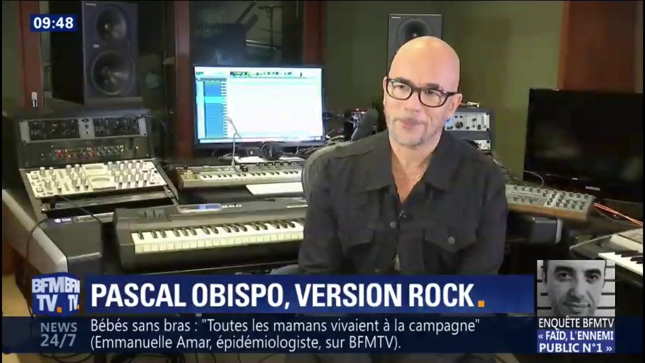 Pascal Obispo sort un nouvel album: retour rock...