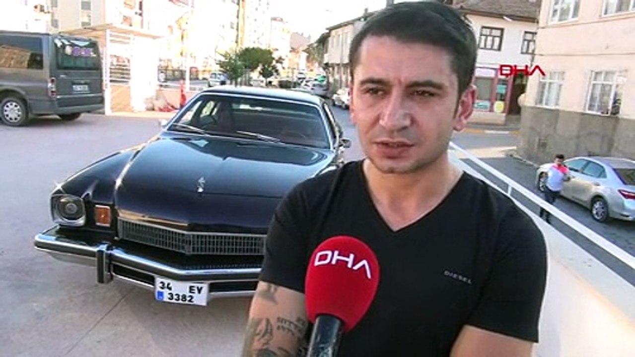 Çürümeye terkedilmiş klasik aracı 150 bin TL harcayarak bambaşka bir hale getirdi