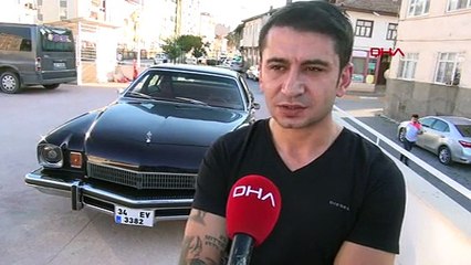 Çürümeye terkedilmiş klasik aracı 150 bin TL harcayarak bambaşka bir hale getirdi