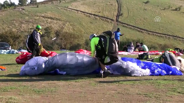 Yamaç paraşütü tutkunlarının gözdesi Kırantepe - SAKARYA