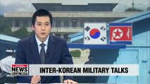Two Koreas hold working-level talks on Friday to implement military agreement