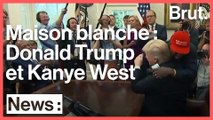 Kanye West et  Donald Trump à la Maison Blanche