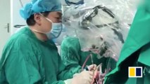 Chinese man wakes up and sings sad love song during brain surgery