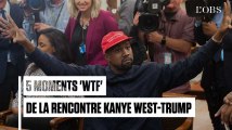 Les 5 moments les plus loufoques de la rencontre entre Kanye West et Trump