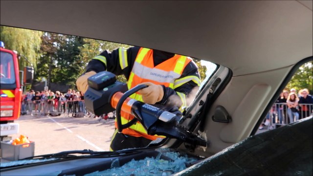 Lons-le-Saunier : au coeur d'une désincarcération des pompiers