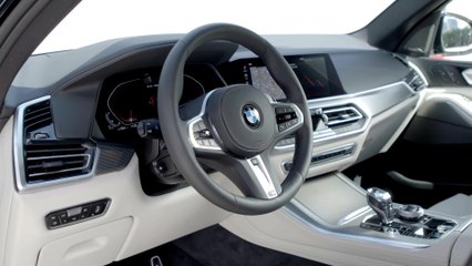 BMW X5 M50d Interior Design