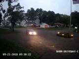 Une tornade filmée par une caméra de surveillance dans le Minnesota