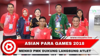 Menko PMK Puan Dukung Langsung Atlet Indonesia di Asian Para Games 2018
